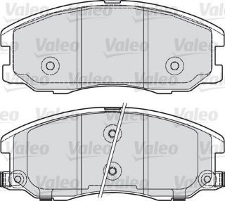 FREN BALATASI ÖN  CHEVROLET CAPTIVA-ANTARA 2,0 CDTI/2,4 I 16V/3,2 I resmi