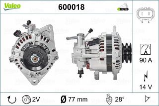 ALTERNATÖR HYUNDAİ GALLOPER resmi