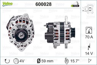 ALTERNATÖR KİA PICANTO resmi