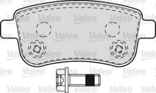 FREN BALATASI ARKA FLEUNCE-MEGANE III-GRAND SCENİC III 1,4 /1,6/2,0 16V/1,5DCI 08-> OTOMATIK EL FRENLI resmi