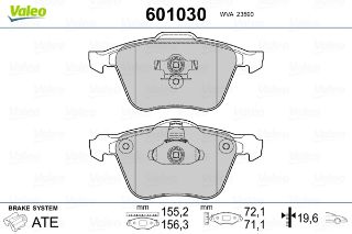 ON FREN BALATASI VOLVO S60 00> S70 97>00 S80 98> V70 97>07 V70 01>07 XC70 00> XC90 02>12 16 JANT resmi