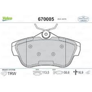 FREN BALATASI ARKA SCUDO III EXPERT EXPERT E.K VALEO302114 resmi