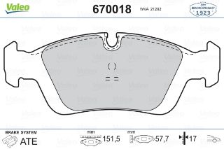ÖN BALATA BMW E36 316-318-320-323-325-328- 92-00 E46 01-05 Z3 95-03 Z4 03 resmi