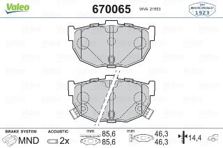 FREN BALATASI ARKA ACCENT ERA 06>İ20 08>İ30 07>İX35 09> TUCSON 04> CEED 07>PICANTO 11> RİO 05>SPORTAGE 04 resmi