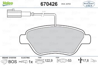 ÖN BALATA DOBLO-ALBEA-LİNEA-STILO-FİORİNO 1.3MJTD-BİPPER-NEMO 1.4 HDI resmi