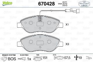 ÖN BALATA EGEA YM-STILO 2.4 20V 01 1.9 JTD-MULTIWAGON 1.9JTD 04 BRAVO 1.9D MULTIJET 07 resmi