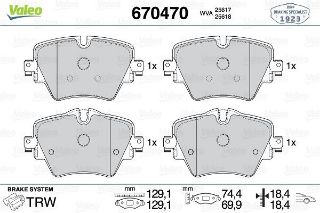 ÖN BALATA BMW 218İ-220İ-225İ 13 resmi