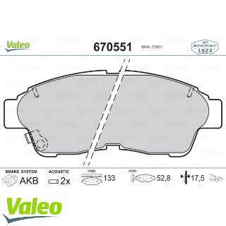 ÖN BALATA COROLLA 92-97 CARINA 93-97 RAV4 2.0 94-00 CAMRY 2.2 92-01 resmi