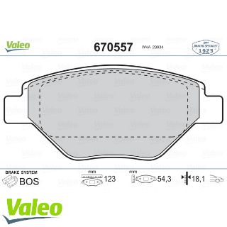 ÖN BALATA MGN II 1.4 1.6 2.0 1.9 DCİ 1.5 DCİ SEDAN 1.4 16V 11/02 resmi
