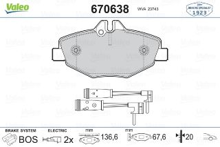 ÖN BALATA FİŞLİ MERCEDES W211 ESERİSİ E240-E220 CDI-E270 CDI-E200 CDI-E55 02 12.08 S211 02-09 resmi
