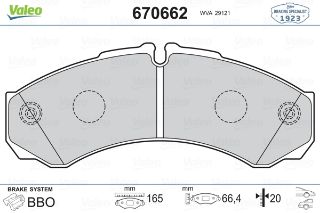 ÖN/ARKA BALATA IVECO DAILY 30.8/35.8/ 35.10/35.12/40.10/49.10/49.12/59.10/59.12 99 resmi