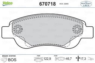 ÖN BALATA P107 06/05 P108 14 C1 1.0 1.4HDİ 6.05 1.0 1.2VTİ 14 TOYOTA AYGO 1.0 1.4 HDİ 7.05 resmi
