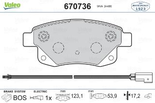 FREN BALATASI ARKA V347 2.2 2.4 3.2 TDCI 07 06>11 resmi