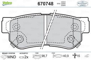 FREN BALATASI ARKA GETZ 03> SONATA 01> ELANTRA 00> SANTAFE 06> TUCSON 04> MATRİX 1.8 01> MAGENTIS 03> SPORTAGE 04> resmi