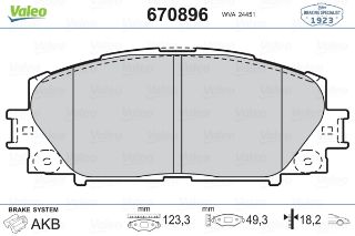ÖN BALATA TOYOTA YARİS 1.0 VVT-I 01/2006 11 ABSSİZ resmi
