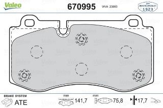 ÖN BALATA ACCORD VIII-2.0 02/03 MERCEDES W211 06 W221 05 R230 08 resmi