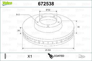 ON FREN AYNASI HAVALI RAV4 VVT I 2,0 2,2 D 4D 06> 11 CAMRY 06>11 296X5 resmi