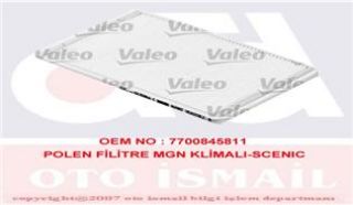 X POLEN FİLTRESİ MGN I CLASSIC 1.4-1.6-2.0 İE 16V-1.9 TDI 96 resmi