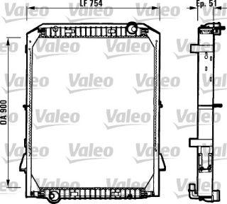RADYATÖR IVECO EUROTECH resmi