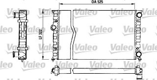 SU RADYATORU ( VOLKSWAGEN : GOLF III 1.9 ADZ ABS ACC ) resmi