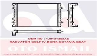 SU RADYATÖRÜ KLIMALI-KLIMASIZ-MEKANIK-OTOMATIK VW GOLF IV BORA AUDI A3 TT resmi