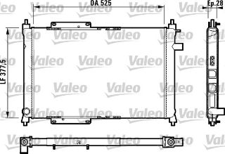 X RADYATÖR KLİMALI ROVER 400 1.4 1.6 2.0 95-00 45 1.4-1.6 1.8 00-05 MG ZS 1.6 2.0 01-05 resmi