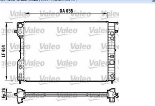 SU RADYATORU ( OPEL : OMEGA B 2.5 3.0 ) resmi