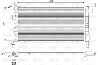 SU RADYATORU ( OPEL : CORSA B 1.2 8V ) resmi