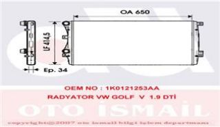 SU RADYATÖRÜ CAXA-BMY-BJB-BXE-BKC 1,4 TSİ-1,9 TDİ GOLF5-GOLF6-JETTA-CADDY-PASSAT-A3-LEON 04-13 resmi