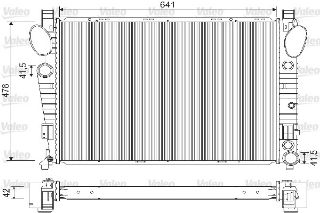 SU RADYATÖRÜ 113-275 SL 230 2003-2011 resmi