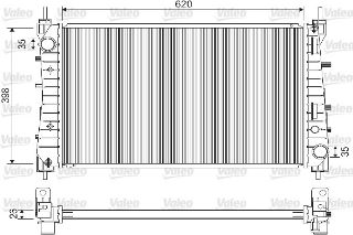 RADYATÖR FIAT LİNEA MULTİJET 1.3 1.6 D, T-JET 1.4 resmi