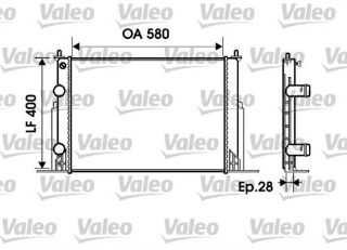 SU RADYATÖRÜ STILO 1.6 1.8 16V 04-08 resmi