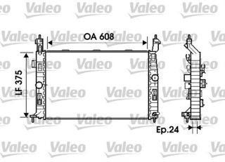 SU RADYATÖRÜ OPEL MERİVA 1.4 16V 1.6 16V 1.8 resmi