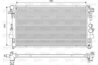 RADYATÖR MERCEDES VİTO W639 resmi