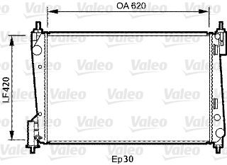 SU RADYATORU ( FIAT : GRANDE PUNTO 1.3D 75PS OPEL : CORSA D 1.3CDTI 75PS ) resmi