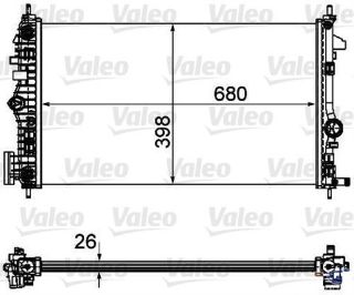 RADYATÖR OPEL Insignia 01/09 resmi
