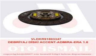 DEBRİYAJ DİSKİ ACCENT-ADMIRA-ERA 1.6 HD05 resmi