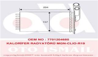 KALORİFER RADYATÖRÜ MGN I-CLİO I-R19 234X157 resmi