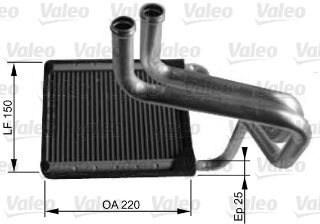 KALORİFER RADYATÖRÜ HYUNDAİ İ30-KİA CEED 1.4-1.6 CRDİ-2.0 CRDİ 10/07-11/11 285X215 resmi