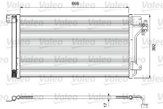 KÖNDENSER VOLKSWAGEN TRANSPORTER 7J/7H resmi