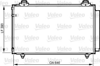 KÖNDENSER TOYOTA COROLLA VERSO 1.6 1.8 2.0D resmi