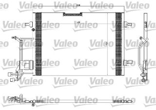 X KLİMA KÖNDENSERİ PASSAT 96-00 A4 95-00 610X420X19 resmi