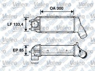 TURBO RADYATÖRÜ 307-C4 2.0 HDI (04>) resmi