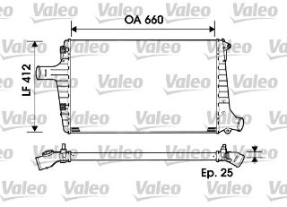 TURBO RADYATÖRÜ AUDI A6 2.5   #### resmi
