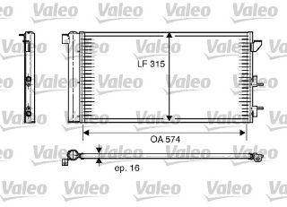 KÖNDENSER FIAT PANDA 09/03-> resmi