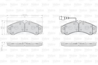 ON / ARKA FREN BALATASI IVECO DAILY 30,8 / 35,8 / 35,10 / 35,12 / 40,10 / 49,10 / 49,12 / 59,10 / 59,12 99> resmi
