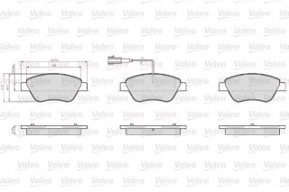 ÖN BALATA LCV DOBLO-ALBEA-LİNEA-STILO-FİORİNO 1.3MJTD-BİPPER-NEMO 1.4 HDI resmi