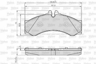 ON / ARKA FREN BALATASI LT28 46 28 35 (05,96 ) SPRINTER 408D 412DTD resmi