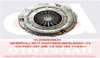 DEBRİYAJ SETİ CITROEN 1.6 HDI ESKİ NO:826634 resmi