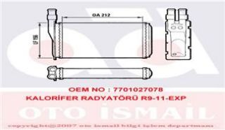 KALORİFER RADYATÖRÜ R9-R11-EXP 212X156 resmi